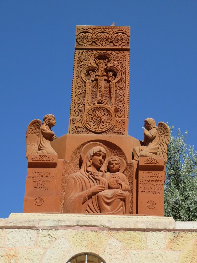31 VM Tomb cross ARMENIAN STONE CROSS