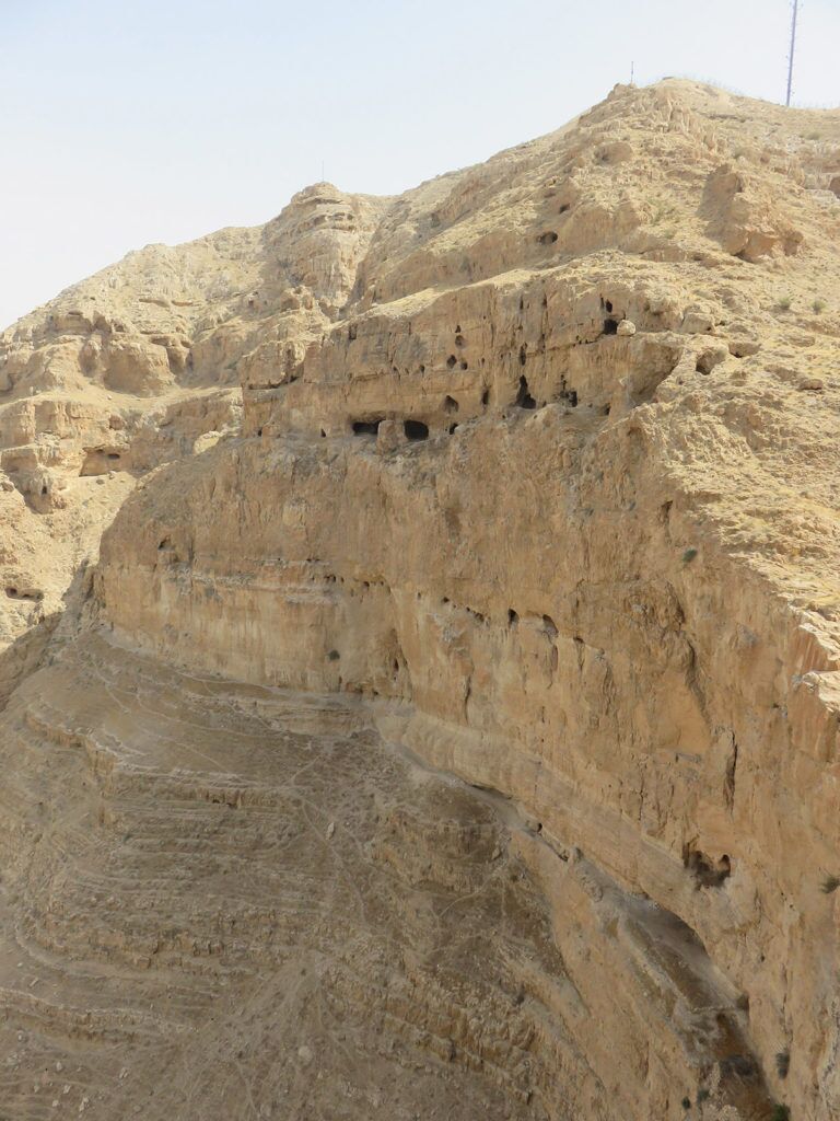 59 Cliffs of the mount THE CLIFFS OF THE MOUNT of temptation