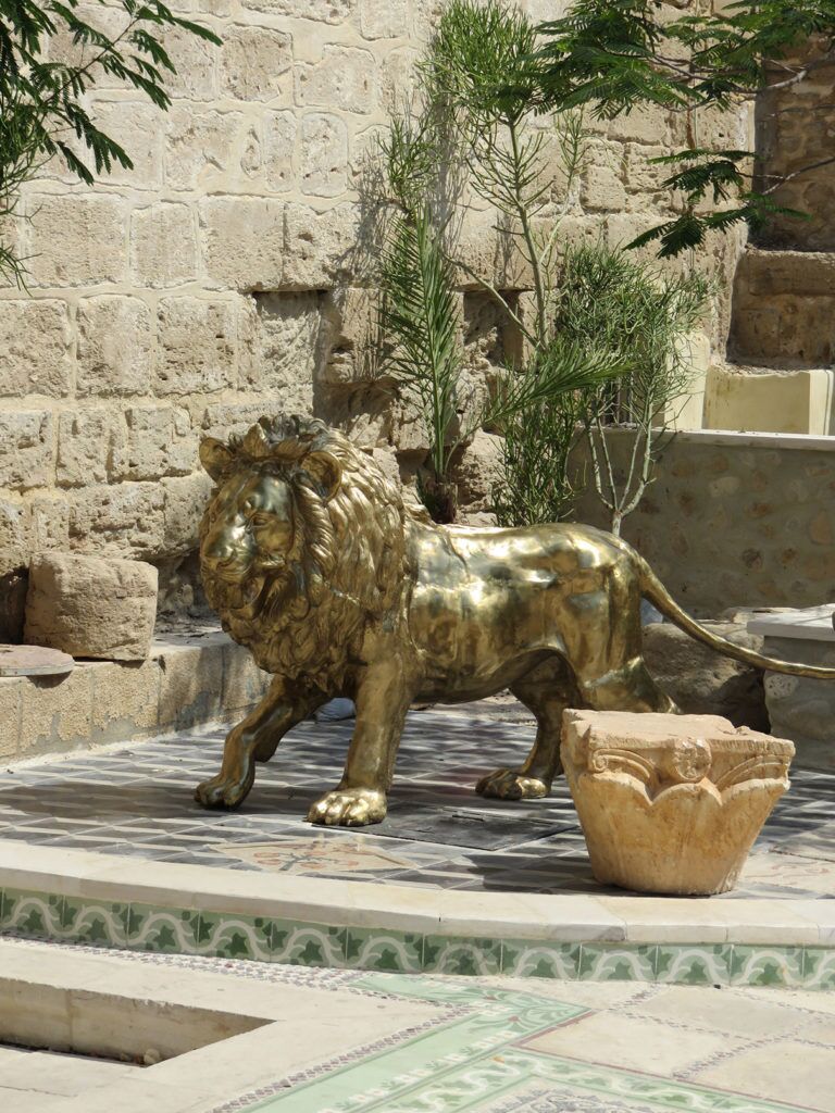 75 Gerasimos mosaic ST GERASIMOS' LION