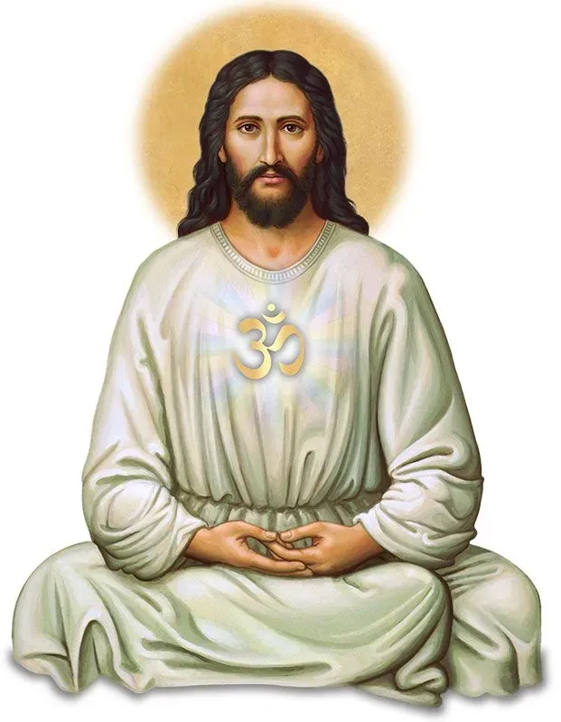 Jesus Meditating-original christianity and original yoga