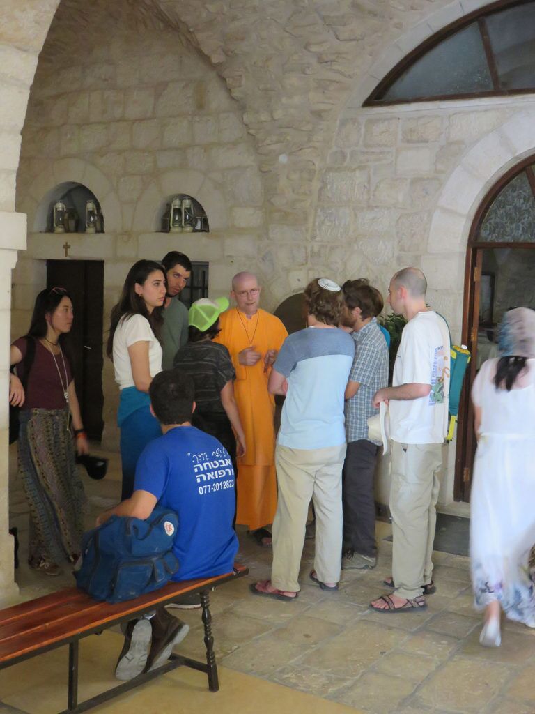 55b St George Visitors 2 MONK AND VISITORS