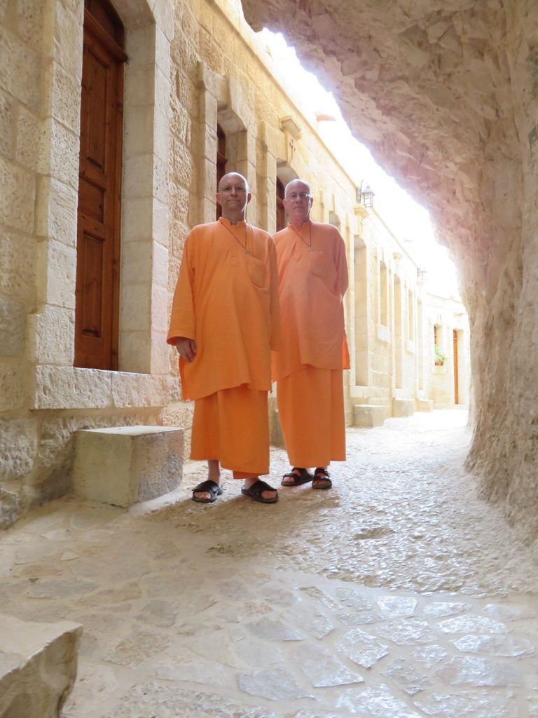 60 Quarantal hallway IN THE WALKWAY of the Quarantal Monastery